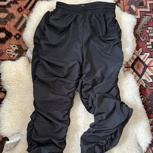 Runched Jogger Parachute Pant